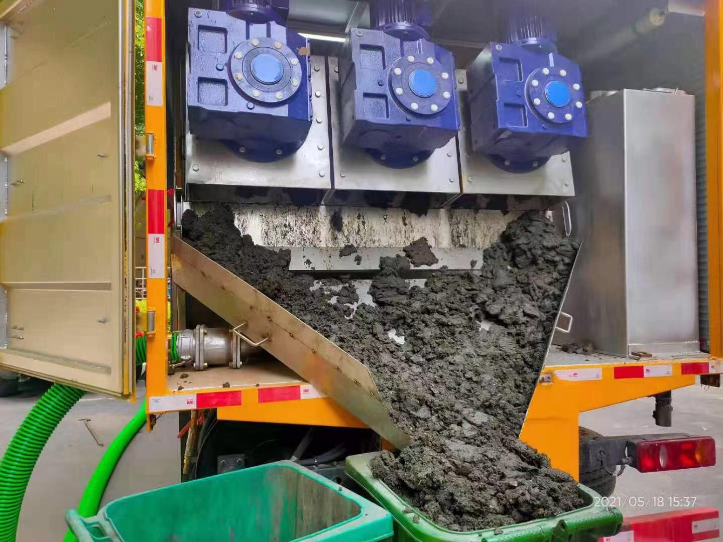 兴化化粪池清掏城市维护站-泥浆净化干湿分离处理